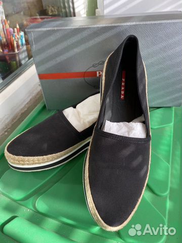 Слипоны prada оригинальные 39 Слипоны prada оригинальные 39
