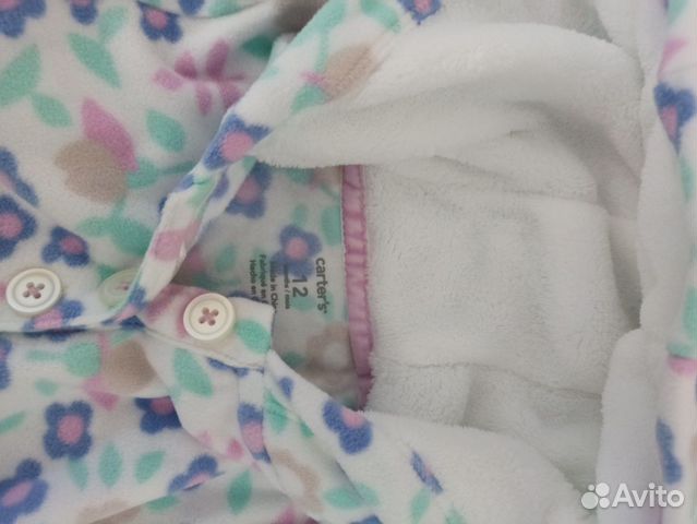 Новый комбинезон флисовый carters 12 m Новый комбинезон флисовый carters 12 m