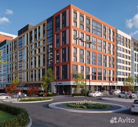 2-к квартира, 42.4 м², 2/9 эт. 2-к квартира, 42.4 м², 2/9 эт.