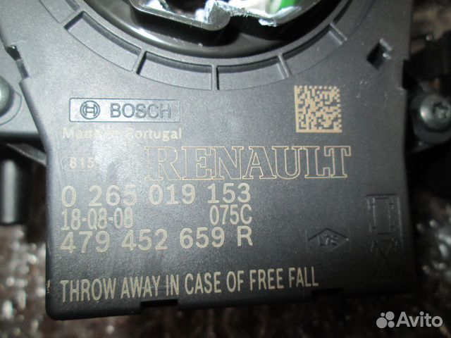 Датчик угла поворота руля Renault Kaptur 1.6