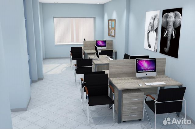 Мини-офис с мебелью, 35 м² Мини-офис с мебелью, 35 м²