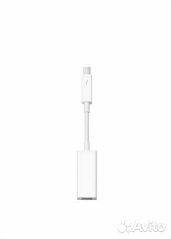 Переходник Thunderbolt to Gigabit Ethernet Adapter Переходник Thunderbolt to Gigabit Ethernet Adapter