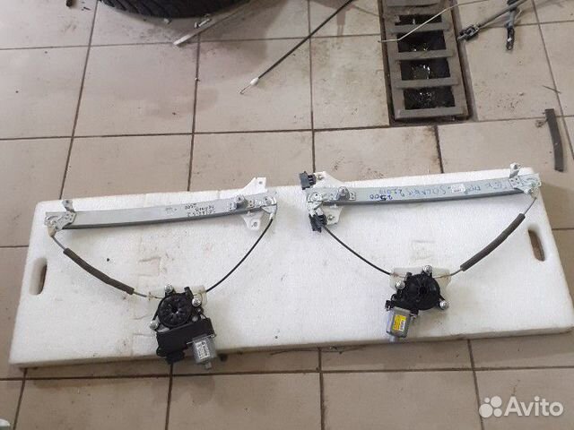 Стеклоподъемник передний правый левый Хендай Соляр