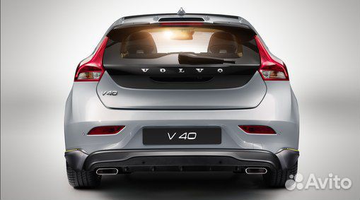 39831880 Спойлер V40CC неокрашено