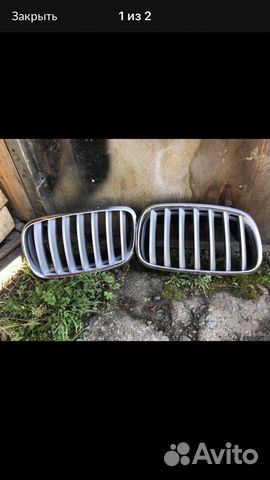 Решётка радиатора на BMW X5, X6