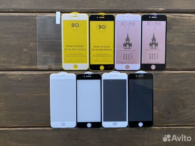 Защитные стекла iPhone 6 6S, iPhone 7, iPhone 8