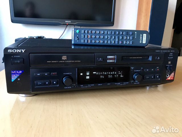 Sony MXD-D4 Минидисковая дека с CD и MD записью Sony MXD-D4 Минидисковая дека с CD и MD записью