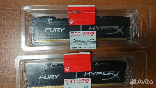 Оперативная память DDR3 hyperX HX313C9FB/4