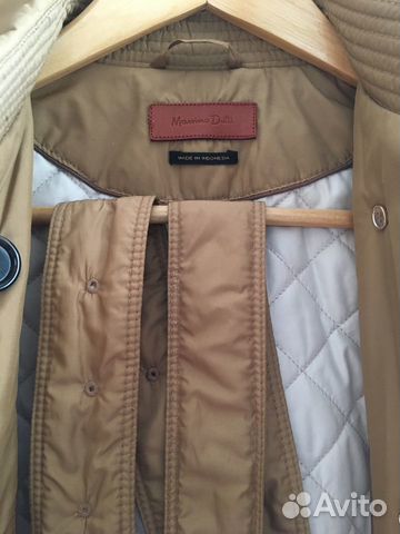 Плащ тренч Massimo Dutti разм s