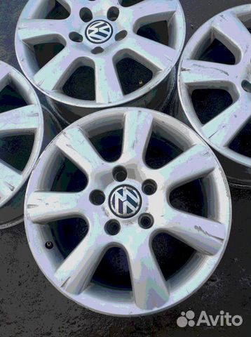 Диски бу оригинал R17 LU на VW Tuareg