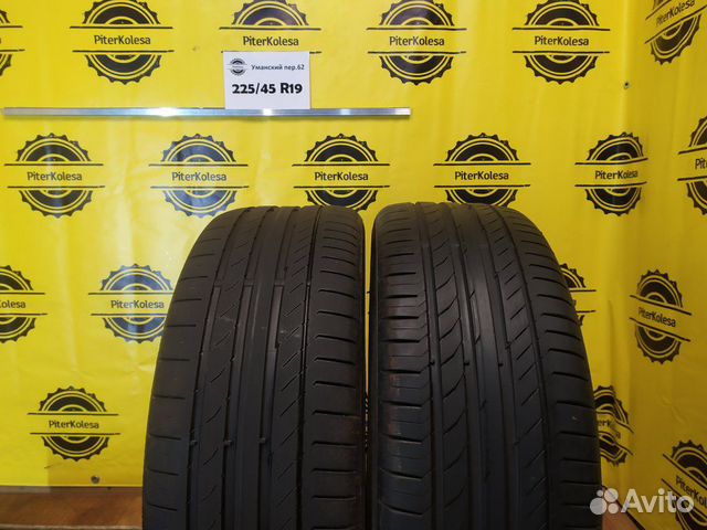 225 45 19 летние Continental ContiSportContact 5 225 45 19 летние Continental ContiSportContact 5