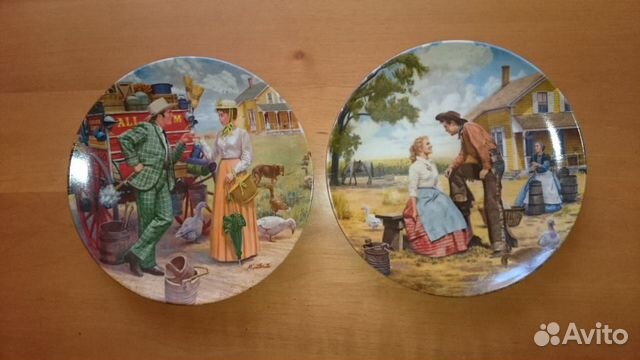 Декоративная тарелка, США