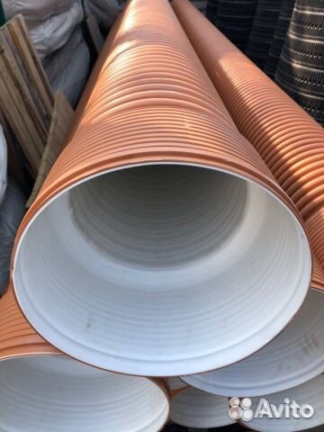 Труба в канаву 400*6000 м с раструбом SN 8 Труба в канаву 400*6000 м с раструбом SN 8