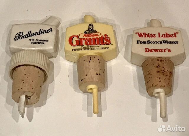 Фирменные пробки для виски