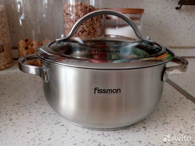 Кастрюля Fissman Luminosa 1,5 л и 3 л