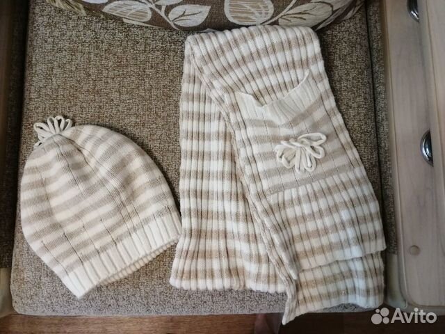 Набор шапка + шарф