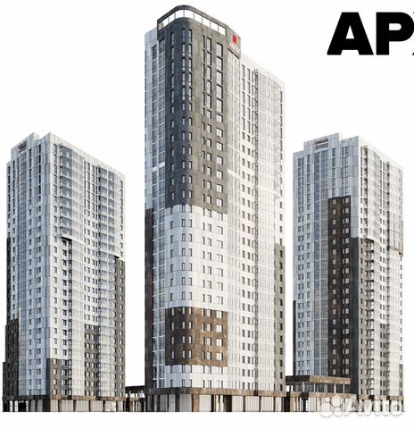 1-к квартира, 42.2 м², 8/25 эт.
