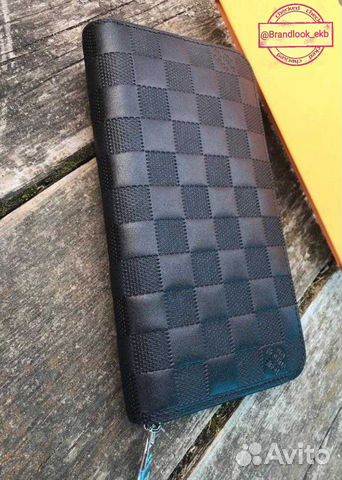 Мужской кошелек портмоне кожа Louis Vuitton
