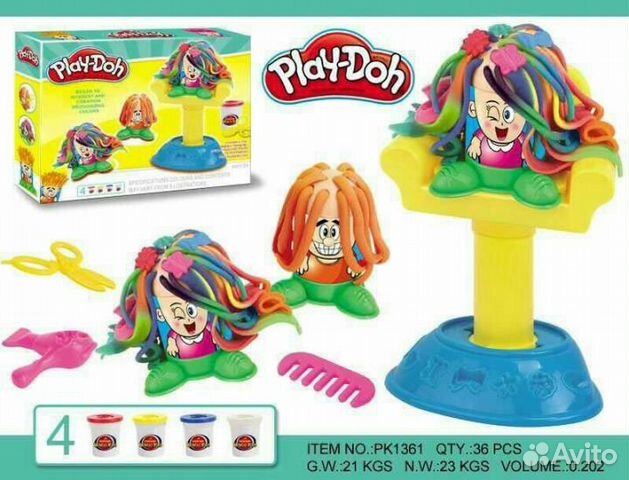 Igrovoj Nabor Play Doh Sumasshedshie Pricheski Kupit V Krasnodarskom Krae S Dostavkoj Lichnye Veshi Avito