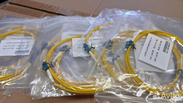 Патчкорд оптический LC/UPC-LC/UPC, SM, 3,0 мм, 1 м