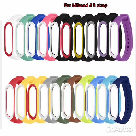 Ремешки для браслета Xiaomi mi band 3 и 4 new Ремешки для браслета Xiaomi mi band 3 и 4 new