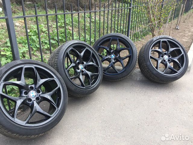 Оригинальный комплект колес r21 на Bmw x5 x6