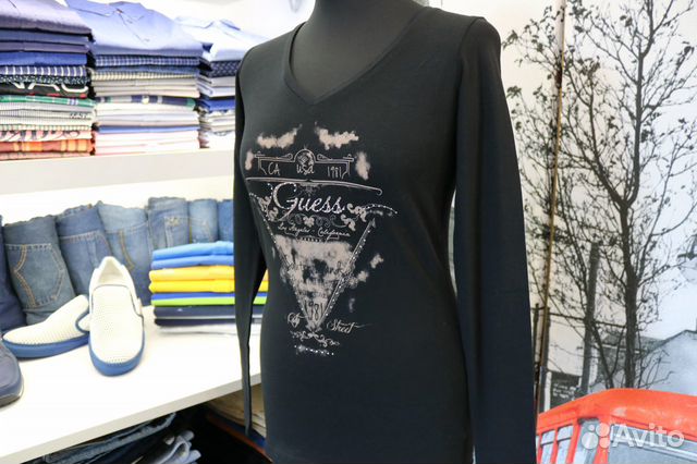 Футболка лонгслив Guess USA оригинал Футболка лонгслив Guess USA оригинал