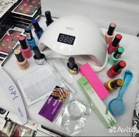 Для наращивания ногтей набор мастера маникюра