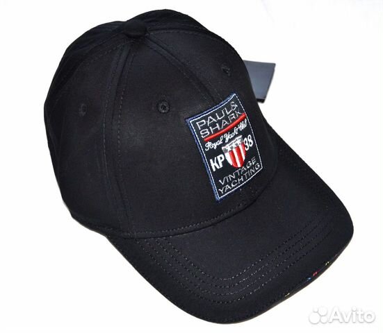Кепка / бейсболка / Paul Shark / новая (черная)