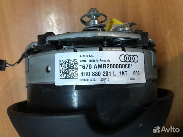 Подушка безопасности в руль Audi A8 D4 4H 3.0 tfsi Подушка безопасности в руль Audi A8 D4 4H 3.0 tfsi