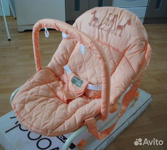 Шезлонг happy baby bouncer