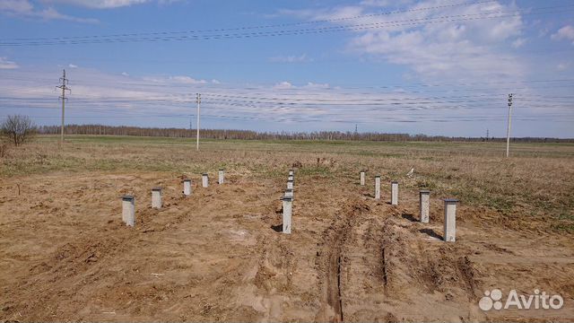 Фундамент на железобетонных сваях