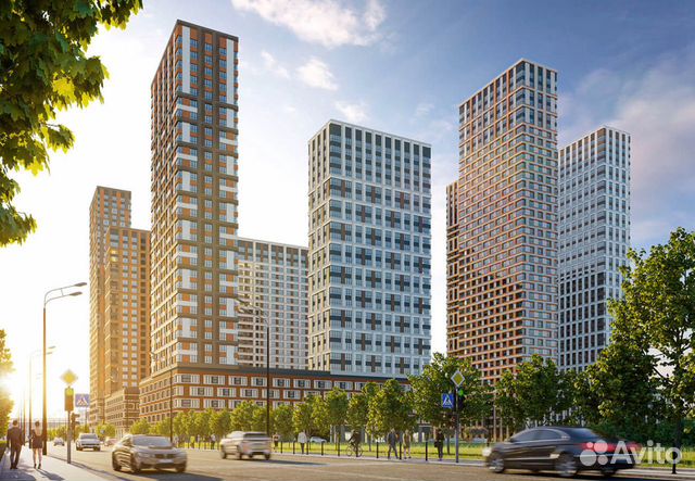 3-к квартира, 76.1 м², 21/33 эт.