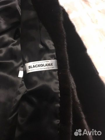 Новая Blackglama с капюшоном 100см Новая Blackglama с капюшоном 100см
