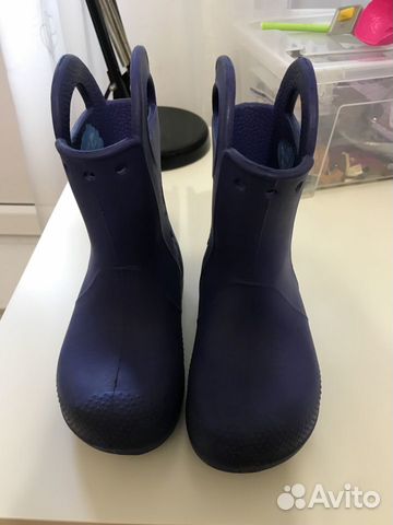 Резиновые сапоги crocs c9 б/у