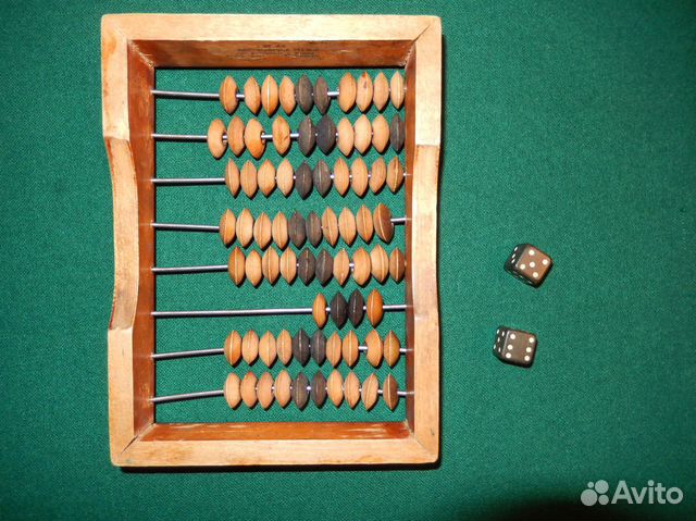 Счеты ученические Верея Кубики игральные СССР Счеты ученические Верея Кубики игральные СССР