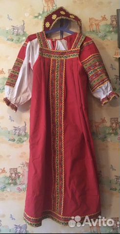 Детский русский народный сарафан Детский русский народный сарафан
