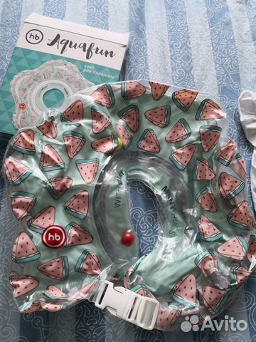 Круг для купания Happy Baby Aquafun Watermelon
