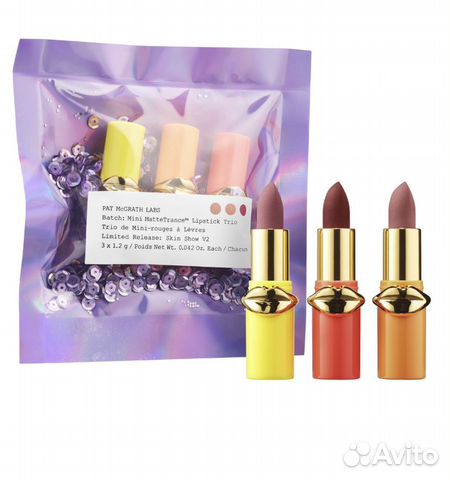 Pat McGrath набор матовых помад