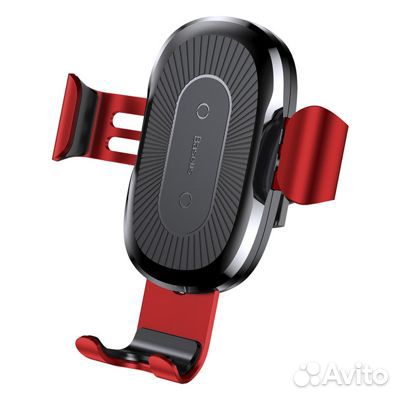 Автодержатель для телефона Wireless Gravity Red