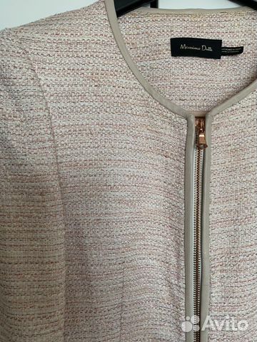 Твидовый жакет Massimo Dutti