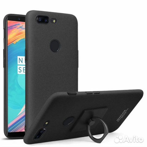 Чехол iMak Finger для OnePlus 5T (черный) Чехол iMak Finger для OnePlus 5T (черный)