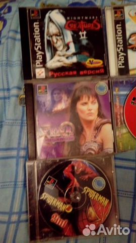 Диски Sony playstation-1