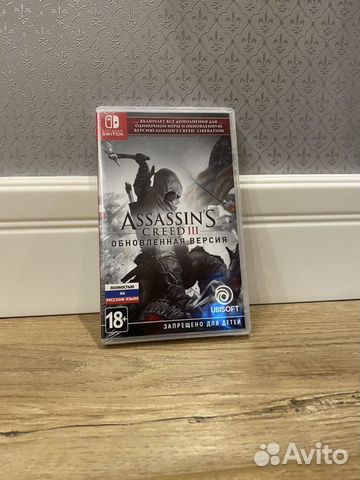 Assassins creed 3 remastered Nintendo switch новый Assassins creed 3 remastered Nintendo switch новый