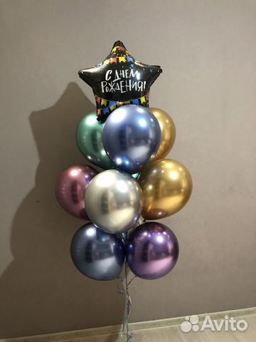 Воздушные шарики с гелием