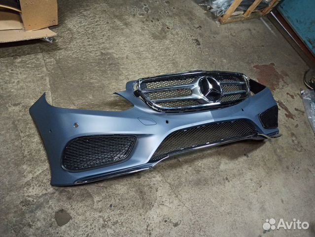 Бампер Mercedes e212 AMG рестайлинг