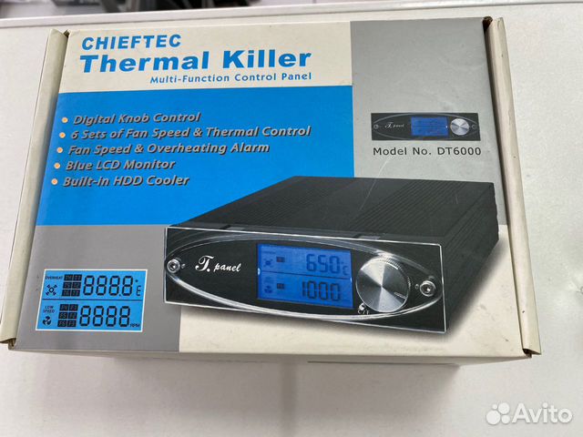 Панель управления вентиляторами Chieftec Thermal