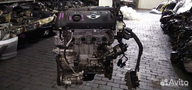 Контрактный двигатель Mini Cooper 1.6 EP6 N12 2008