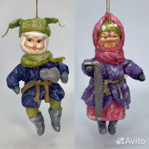 Новогодние Куклы Из Ваты Новогодние Куклы Из Ваты