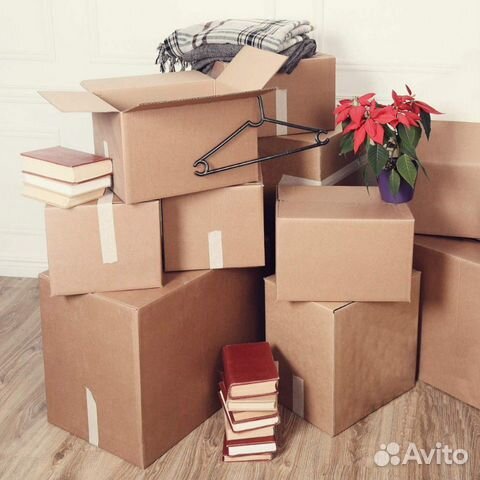 Картонные коробки для переезда Картонные коробки для переезда